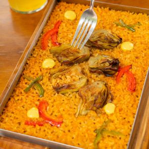 Arròs de verdures